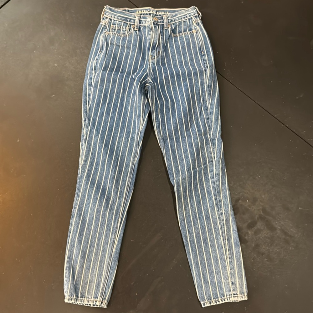 American Eagle pin stripe Jeans